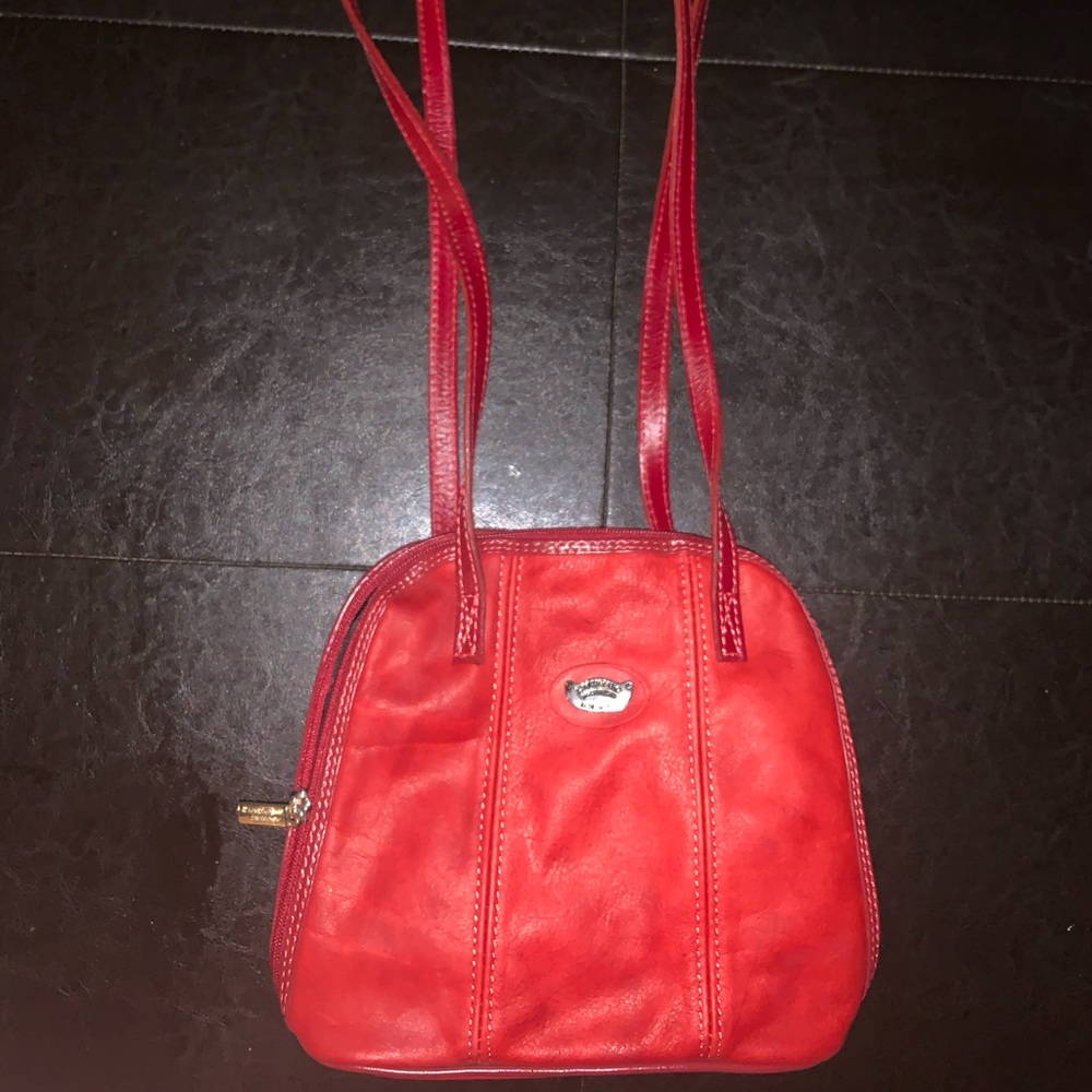 L’Artigiano Sorrentino Red Leather Purse
